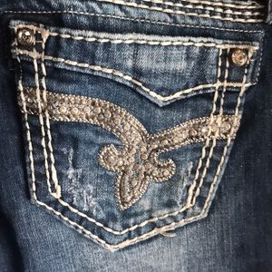 🔥Rock Revival 🔥 Vivian boot denim size 27